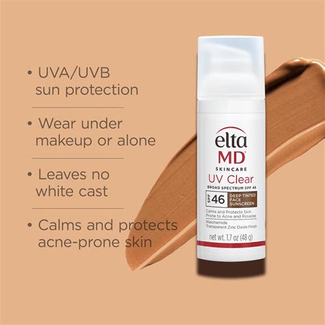 Elta Md UV Clear Broad-Spectrum SPF 46 - Tinted - Accessories Trend