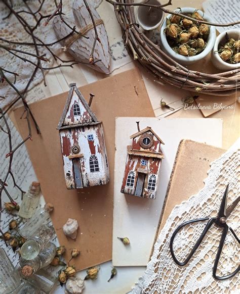 дрифтвуд домики "Гномики") in 2024 | Crafts for kids, Crafts, Driftwood art