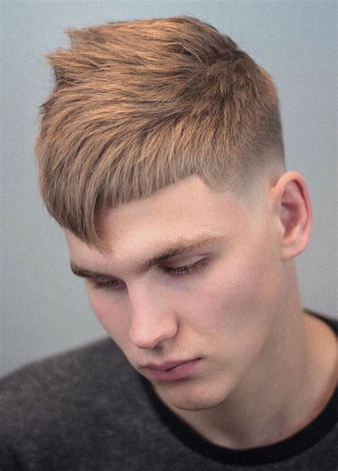 модная мужская стрижка кроп 2020 popular men haircut crop | Fringe ...
