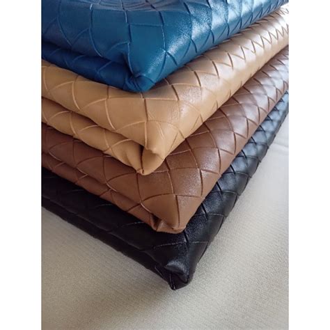 jual kulit sintetis motif anyamankulit sintetis motif tikarkulit