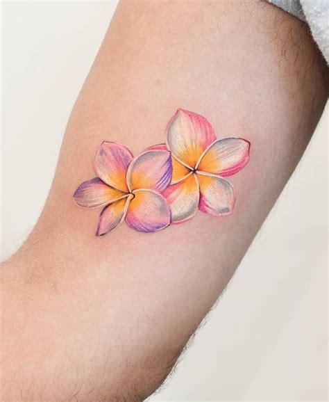 ultimate guide  flower tattoos flower tattoos plumeria tattoo