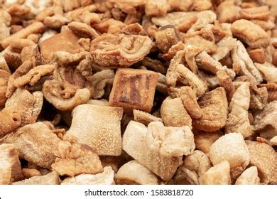 jumeri pork greaves romanian traditional pork stock photo