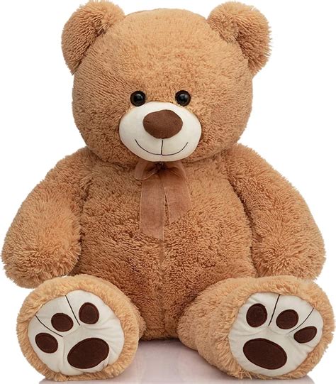 buy hug  feel soft toys  feet giant brown teddy bear plush toy