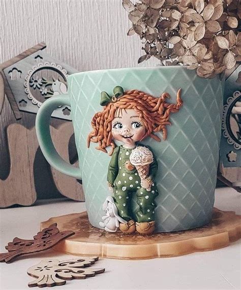 Pin by Aline de Barros on Biscuit | Polymer clay embroidery, Polymer ...