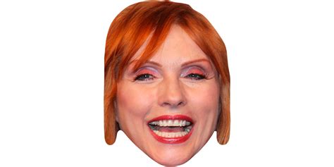 Debbie Harry (Smile) Celebrity Mask - Celebrity Cutouts
