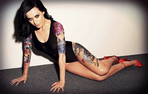 #6 Tattooed Katy Perry by MlleMayon on DeviantArt