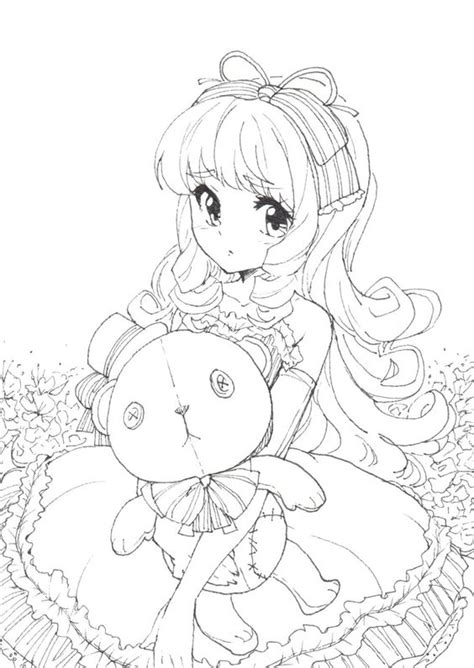 Lolita Girl by ruricho.deviantart.com on @deviantART | line drawings ...