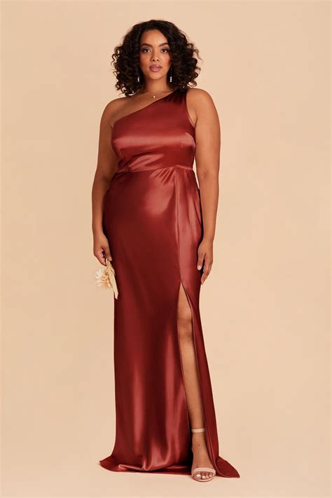 Spice Bridesmaid Dresses | Spice Orange Dresses | Birdy Grey
