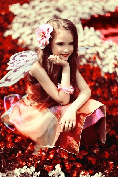 Little fairy tale girl — Stock Photo © Estetika_foto #85147764