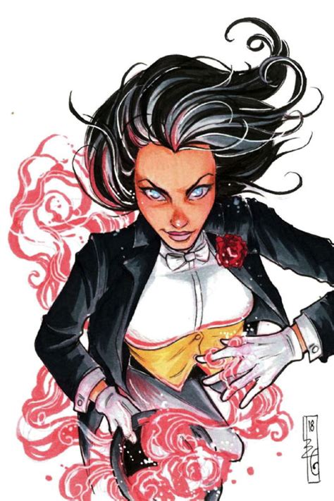 Zatanna, in Andrew Varcho's DC: Young Justice Comic Art Gallery Room