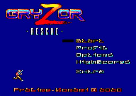 indie retro news gryzor rescue   amstrad game  hinted based