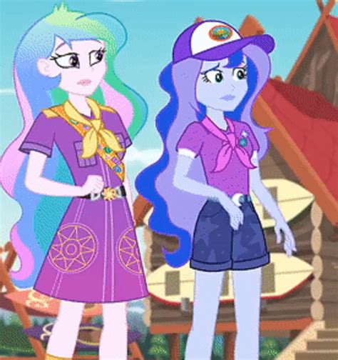 #1870450 - safe, screencap, princess celestia, princess luna, principal