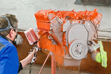 paint  mopar engine   color  correct