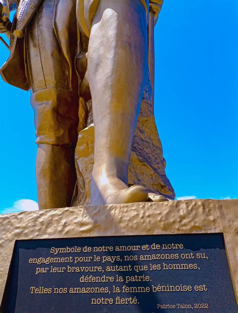 Benin's 30m-tall "Amazon" statue honours the women warriors of Dahomey