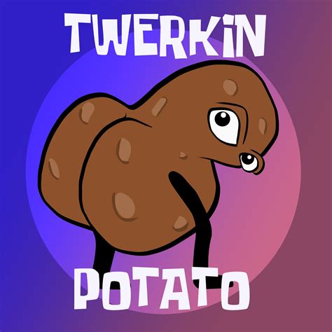 Twerking Potato Emote | GIF | Twitch, Discord, Kick - Etsy