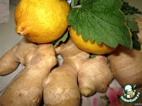 Имбирный лимонад – кулинарный рецепт