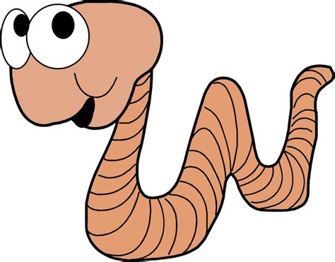 Cartoon Worm Images - Cute and Funny Illustrations for Kids