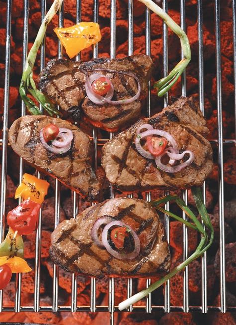 Steak on Grill - Prepared Food Photos, Inc.