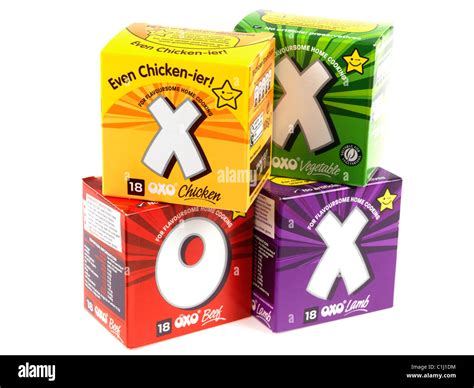 Oxo Cubes Stock Photo - Alamy