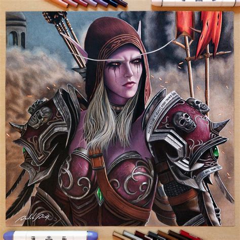Sylvanas Windrunner World of Warcraft Print / Original | Etsy