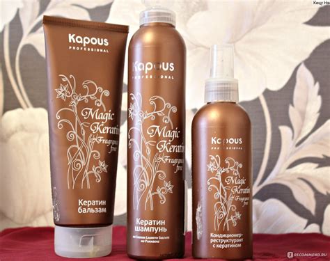 Кондиционер для волос Kapous Magic Keratin Кондиционер-реструктурант ...