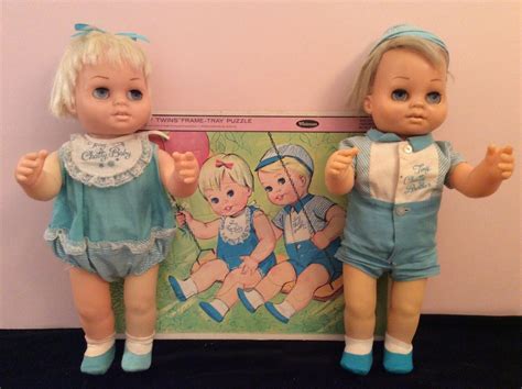 Mattel Tiny Chatty Baby and Tiny Chatty Brother - Guide to Value, Marks ...