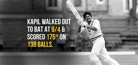 Kapil Dev's 175* After India Was Down To 17/5 - The Innings That ...