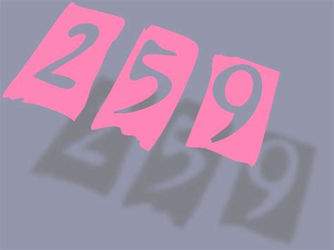Numbers: Number 259