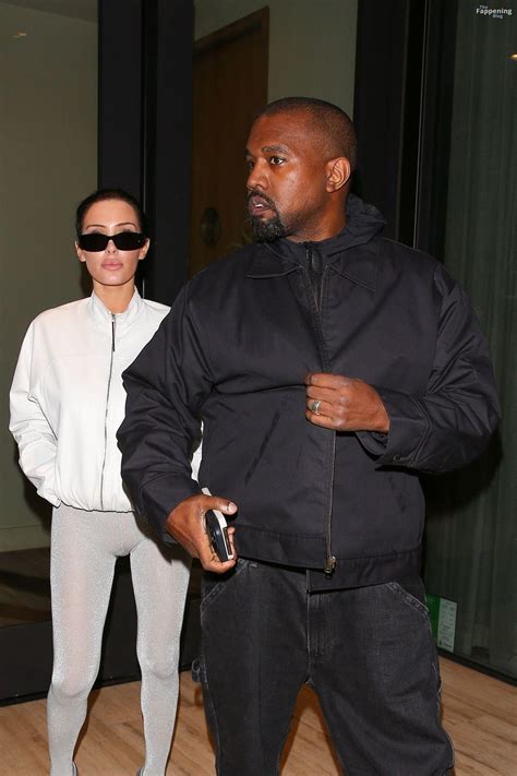 Bianca Censori Kanye West Stop Traffic Arriving for Dinner at Stella in