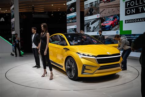 Электромобили Шкода, Skoda Vision E, eCitigo, обзор 2019, фото