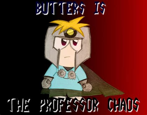 butters is the professor chaos by Drawn-Mario on DeviantArt