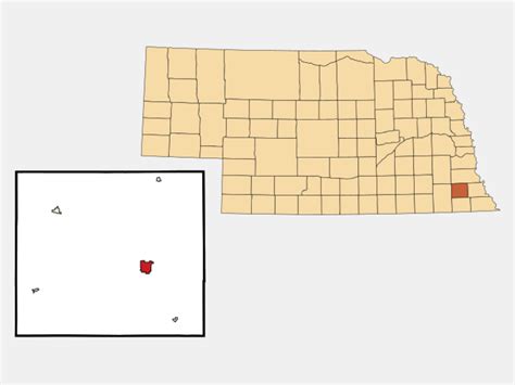 tecumseh ne geographic facts maps mapsofnet