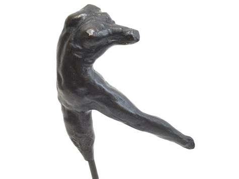 Lot - Gutzon Borglum Resin “The Dancer” Nude Sculpture