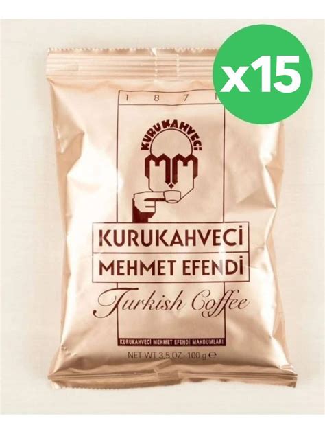 Kurukahveci Mehmet Efendi/Турецкий молотый кофе Мехмет Эфенди, 15уп по ...