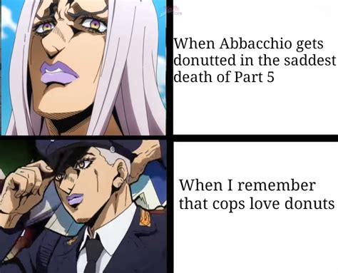 I miss Abbacchio : r/ShitPostCrusaders