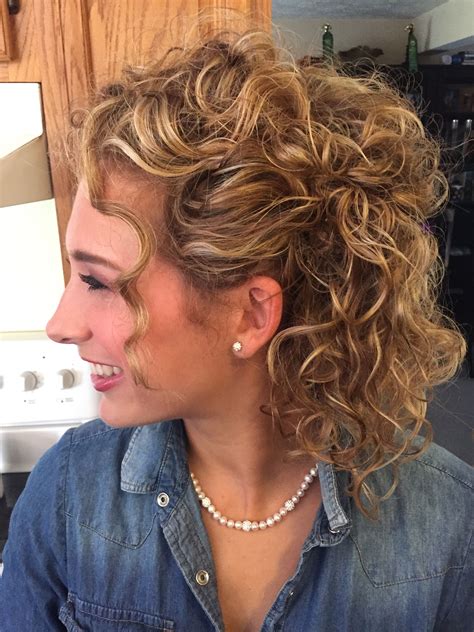 easy updo curly hair 3