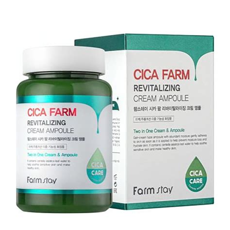 Крем для лица FarmStay Cica Farm Revitalizing Cream Ampoule – купить в ...