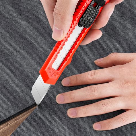 14 Pack Box Cutter Retractable, Box Cutter Knife With 18mm Wide Utility ...