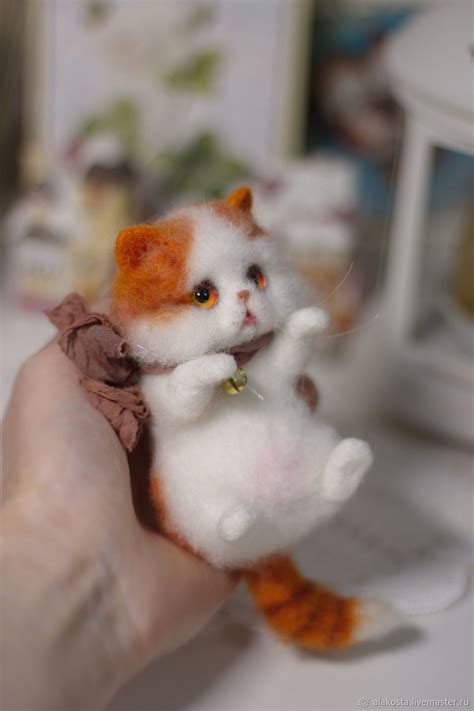 Котенок экзот. Игрушка из шерсти на заказ в интернет-магазине Ярмарка ...