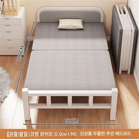간이 싱글 베드 접이식 폴딩 라꾸라꾸침대1인용 - 접이식침대 | 쿠팡
