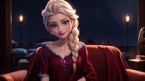 Elsa Frozen Fantasy Movie 4K #1811n Wallpaper 4K HD