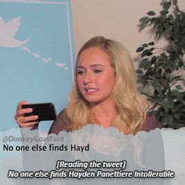 hayden panettiere gif on Tumblr
