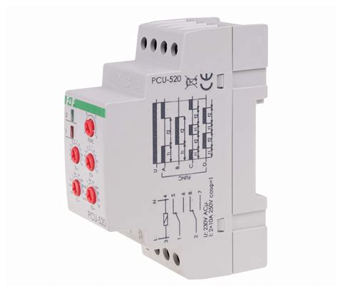 Przekaźnik czasowy 2-funkcyjny 230V PCU-520 - F&F | he24.PL