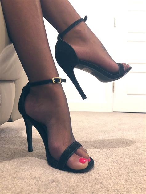 Ankle strapper | Pantyhose heels, Stockings with heels classy