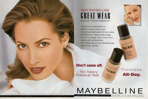 Fuck Yeah Nostalgic Beauty Products, Christy Turlington Maybelline ...