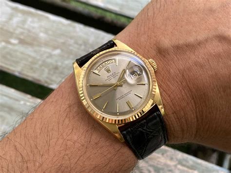 ROLEX OYSTER PERPETUAL DAY DATE PRESIDENT Ref. 1803 Automatic swiss ...