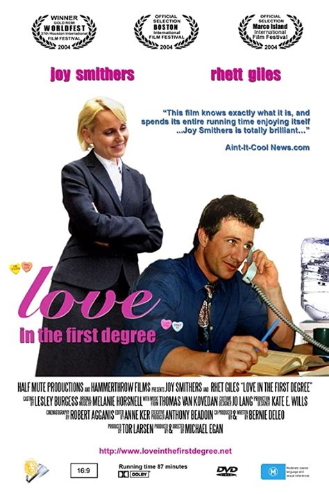 Reparto de Love in the First Degree (película 2004). Dirigida por