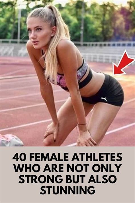 40 female athletes who are not only strong but also stunning – Artofit