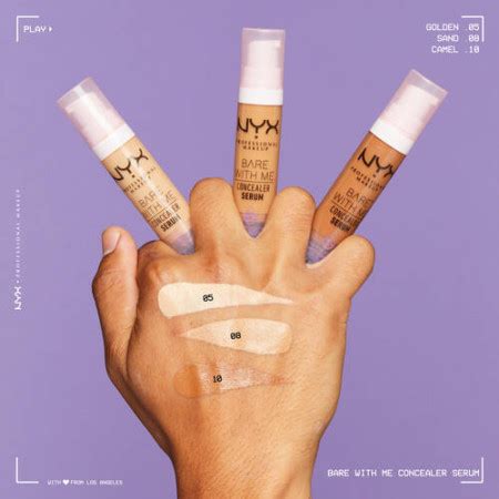 NYX Professional Makeup Bare With Me Concealer Serum - Golden (BWMCCS05 ...