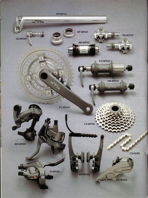 1996 - XTR | Shimano Catalogue 1996 | Retrobike